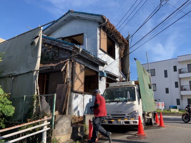 木造２階建て家屋解体工事(神奈川県相模原市緑区相原)　工事後の様子です。
